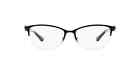 Versace Ve1228 1291 Eyeglasses Black Frame Demo Lenses 53mm