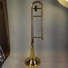 Vintage Trombone Holton Tr602rw Brass Lacquer Finish With Case