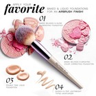 Bs-mall Makeup Brush Set 18 Pcs Professional Foundation Powder Concealers Eyesha