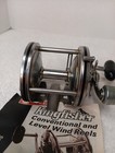 Vintage Garcia Kingfisher Model Gk-61 Levelwind Stainless Steel Fishing Reel