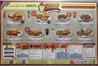 4 Waffle House Menus  12  70th Anniversary Used 17   x11    Good Condition