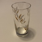 Set Of 8 Vintage Libby Golden Wheat Glass Tumblers From The Middle 20th Century 