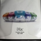 Vintage Apple In Store Demo Cds Fall 1999 spring 1999 Imac Power Mac G4 Ibook Pb