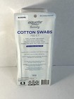 Equate Beauty Cotton Swabs  750 Count  100  Pure Cotton Double-tipped New Sealed
