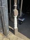 C1880 Vintage Pine Newel Post Stair Bannister Victorian 54    High X 6 5    Square