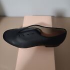 Men s Jazztime Black Character Oxford Leather Sole Shoe By Bloch Multiple Sizes