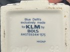 Delft Blue Miniature House Collectible Airline Souvenir Dutch Ceramic Decor