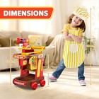 Kids Kitchen Playset - Pretend Play Restaurant Food Set For Toddler    Fast Ship