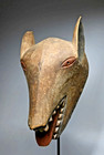 A Luba Canine Dance Mask