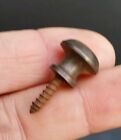 6 Solid Brass Very Small Stacking Barrister Bookcase 7 16  Knobs Drawer Pulls  k
