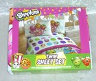 Girls Sheets Set Shopkins Bedding Sizes Twin Or Full New