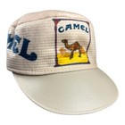 Vintage   Camel Cigarettes Tobacco Painters Hat Cap 1980-90s Wrap Around Logo New