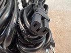 Lot Of 6 Meraki Cisco Notched Power Cord Ma-pwr-cord-us 6 Ft 16 Awg Us 3 Prong
