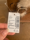 The Children   s Place Size 4 Nwt Baby Toddler Girls Buckle Faux Fur Boots Tan
