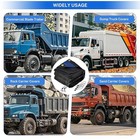 Dump Truck Tarp 7 x16  dump Trailer Mesh Tarp Heavy Duty 18oz Pvc Coated Black 