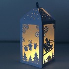 Merry Christmas Metal Cutting Dies Scrapbooking Carbon Lantern Box Cards Craft