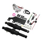 Rear Air Ride Suspension Kit Fit For Harley Street Road Glide King 1994-24 Black