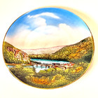 Harpers Ferry -the Gap - Wva West Virgina Souvenir Porcelain Trinket China Plate