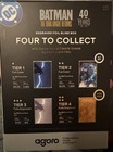 Agoro Batman Dark Knight Returns 40 Years Pure Silver Engraved Foil Open Box 5g