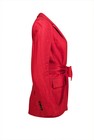 Loro Piana - Red Linen W  Belt Blazer Sz 4