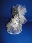 New Vintage Wilton 25th Anniversary With Double Rings  Caketopper 102-1084