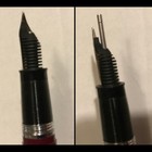 Original Vintage Sheaffers Ink Snorkel Fountain Pen Pencil Set - Looks Unused