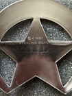 Franklin Mint Deputy Marshal Badge Sterling Silver Mint In Box