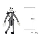 1pc 19 6in Jack Skellington Plush Doll Nightmare Before Christmas Kids Toy Gift