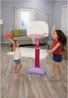 Little Tikes Easy Score Basketball W adjustable Elevations  Pink Balls