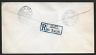 St  Lucia 1951 Constitution Set S g  167-70 On Fdc With Cachet Registered To N y