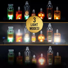 Harry Potter Snape Potions Mood Sound voice Control Lamp Bottles Light Us Stock