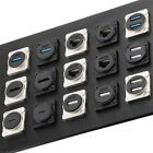 Panel Mount D Type Usb3 0 2 0 Hdmi Female-female Metal Connector Jack Socket