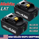 2pack 4pack 8 0ah For Makita 18v Lxt Li-ion Battery Bl1860 Bl1830 Bl1850 charger