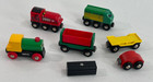 Brio World Engine Train Lot Farm 33815 Truck Car Transporter Wooden Railway