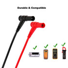 Fluke Compatible Hard Point Test Leads Set For Multimeter Meter Probes 1 Pair