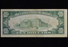 1929  10 Federal Reserve National Note     New York     Oh Ohio 088 Vf    trusted   