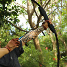 Pu Leather Archery Arm Guard Hand Protector Brace Compound Recurve Bow Hunting