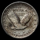 1929 Standing Liberty Quarter-choice Vf  Free Shipping- Jam325