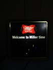 Vtg 1960s Miller High Life Beer Bouncing Ball Motion Lighted Bar Sign  4-restor