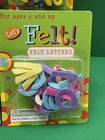 Let   s Felt  3 Sets Of 1 Inch Stick On Letters And 1 Set Of 1 Inch Numbers