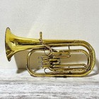 Yamaha Yah-202 Alto Horn Brass Instrument With Hard Case For Parts Repair Japan