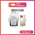 Funfery 100 Pack Gradient Holographic Bags resealable Bags With Zipper clear Win