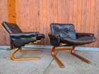 Kengu Chair Vintage 60s Retro Easy Chair Rybo Rykken Norway Danish 1 2