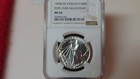 1990 Vatican Silver 1000 Lire Pope Over Fallen Fence Ngc Ms 64 Bright Bu