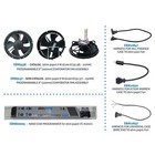 Ebm-papst 9538 8 In Ecm Axial Fan Assembly  115 V  2 Speeds  2100 And 2800 Rpm 
