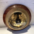 Vintage Clinometer C Plath Hamburg Germany Mounted On Mahogany Mount Base