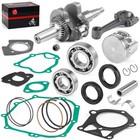 Crankshaft Connecting Rod Piston Ring Gasket Bearings For Yamaha G2 G5 G8 G9 G11