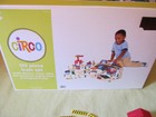 Circo 120 Piece Wooden Train Set With Vehicles  Trees  Signs   Structures Age 3 