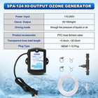 50mg Spa Ozonator Generator Kit For Hot Tub Ozone Generator 120v 240v Nema 1-15