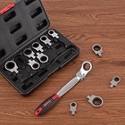 Vevor Flex-head Ratcheting Wrench Set Combination Wrench Set 12-piece Metric